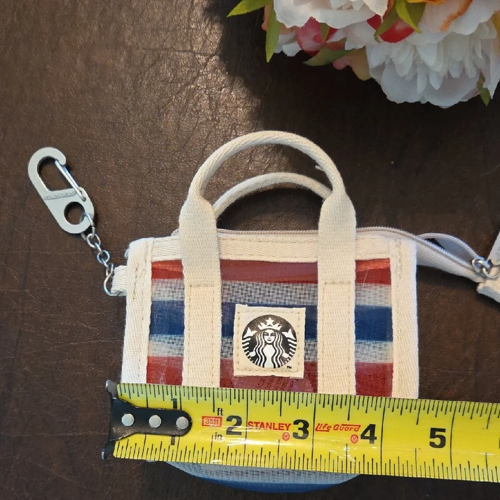 NWT - Starbucks RARE Mesh Tote + Mini Tote - Picture 8 of 13